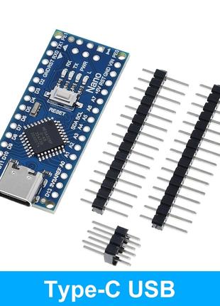 Arduino Nano Atmega328P + CH340G type C USB