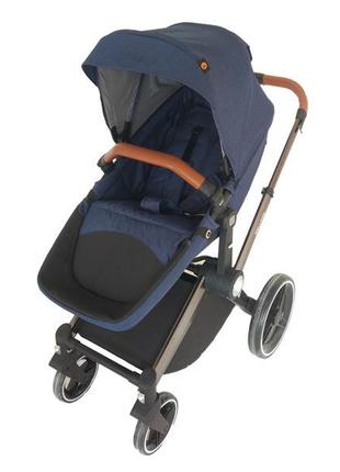 Детская коляска Welldon 2 в 1 (синий) WD007-3