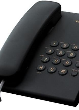 Телефон Panasonic KX-TS2350UAB (чорний) (код 8194)