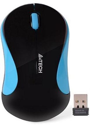 Миша A4Tech G3-270N Black/Blue (код 109888)