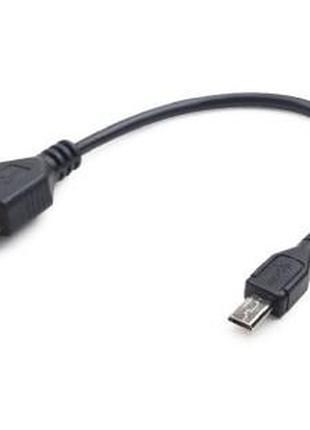 Кабель microUSB-OTG 0.15м Cablexpert (SB OTG AF to Micro BM) (...