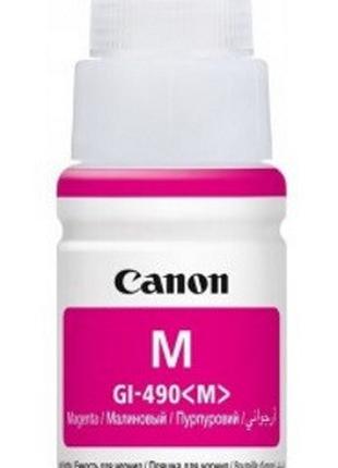 Чорнило Canon GI-490 (PIXMA G1400/G2400/G3400) Magenta 70мл (0...