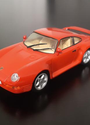 Porsche 959 (1985). Суперкари.  Масштаб 1:43