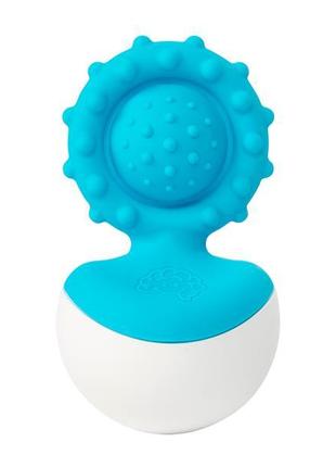 Прорезыватель-неваляшка Fat Brain Toys dimpl wobl голубой (F21...