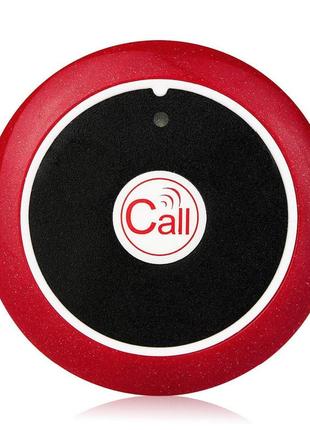 Тонкая кнопка вызова официантов P-1000 Red R-Call