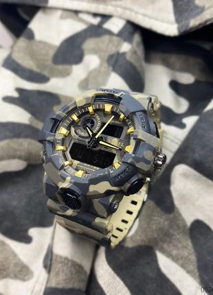 Мужские стильные военные наручные часы милитари smael +упаковка