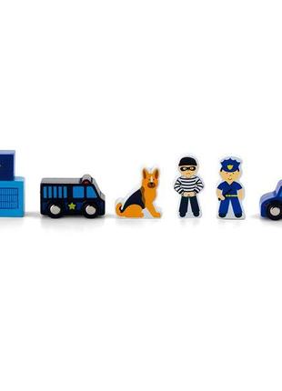 Набор для железной дороги Viga Toys Полицейский участок (50814)