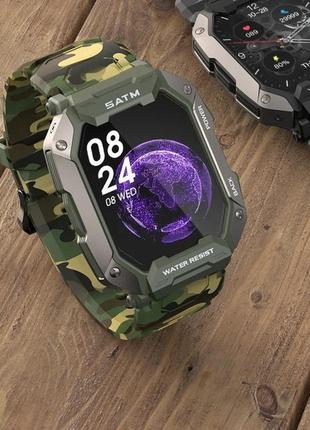 Розумні тактичні смарт годинник smart uwatch military