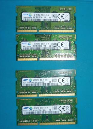 Пам'ять для ноутбука 4Gb DDR3