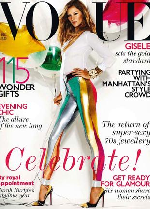журнал Vogue UK (December 2011) - Жизель Бюндхен, журналы Вог