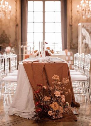 Аренда прозрачных стульев Наполеон для свадьбы Днепр
