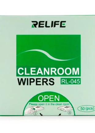Серветки для чищення дисплеїв Relife RL-045 (50 шт)
