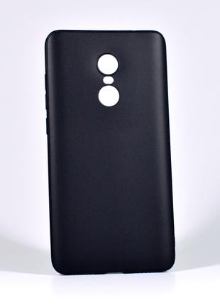 Защитный чехол на Xiaomi Redmi Note 4 (Mediatek Helio x20) черный