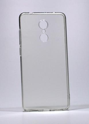 Защитный чехол для Xiaomi Redmi 5 прозрачный