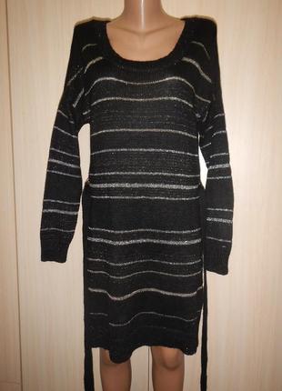 Кофта туника из смесовой нити tommy hilfiger p.m