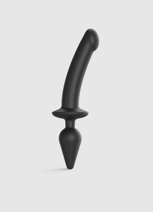 Анальная пробка с дилдо 2в1 Strap-On-Me SWITCH PLUG-IN DILDO B...