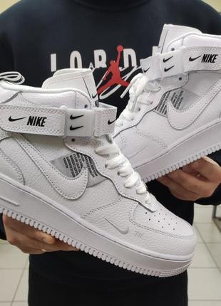 Кросівки nike air force mid utility  white