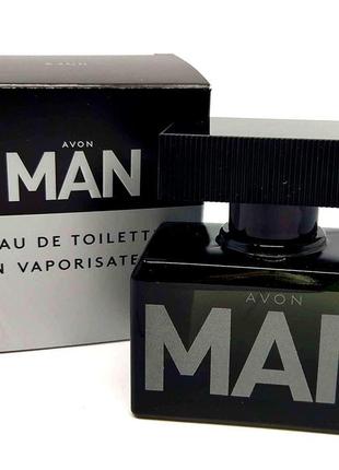 Чоловіча туалетна вода avon man 75 мл