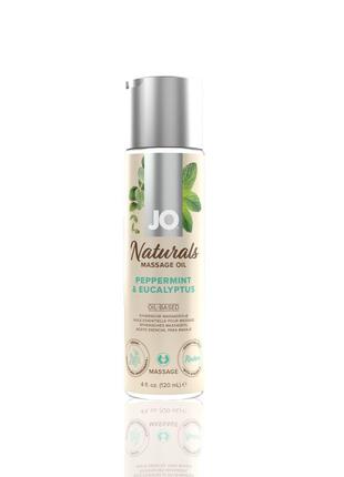 Массажное масло System JO – Naturals Massage Oil – Peppermint ...