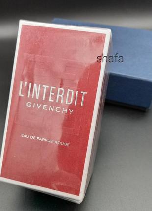 Givenchy l'interdit rouge
парфумована вода
