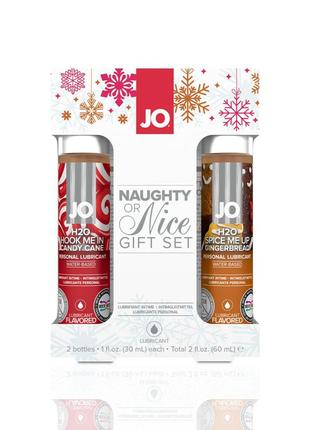 Набор лубрикантов System JO Naughty or Nice Gift Set – Candy C...