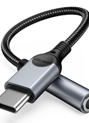 Разъем USB Type C Переходник для наушников 3,5 мм, кабель ZOOA...