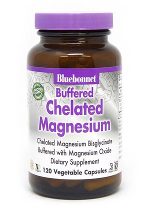 Витамины и минералы Bluebonnet Albion Buffered Chelated Magnes...