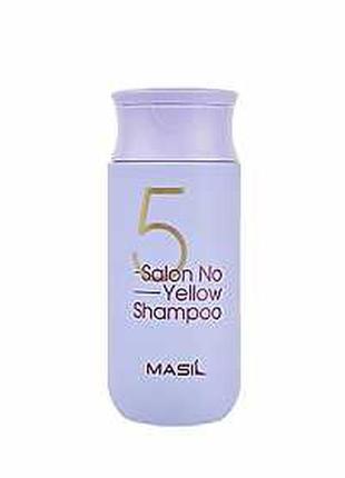 Шампунь против желтизны волос masil 5 salon no yellow shampoo ...