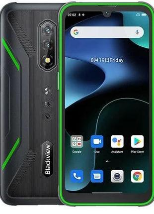 Защищенный смартфон Blackview BV5200 4/32Gb green мощный сенсо...