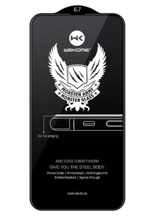 Защитное стекло WK Design Kingkong 4D Curved для iPhone 14 Pro...