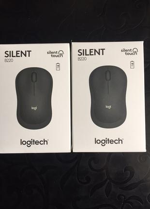 Мишка logitech silent b220
