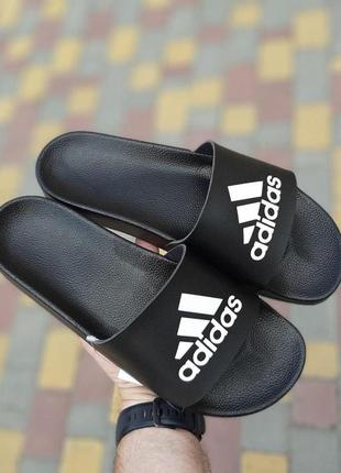 Мужские тапки 🔺 adidas 🔺 black