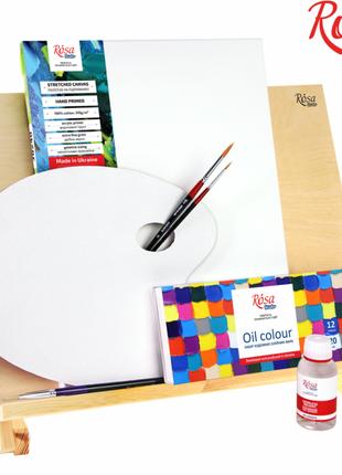 Набор материалов для масляной живописи ROSA Studio