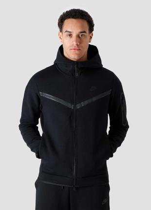 nike black tech fleece hoodie