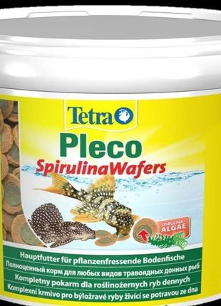 Tetra Pleco Spirulina Wafers Корм для сомов