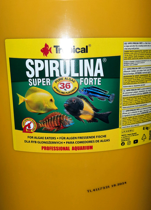 Tropical 100грамм Super Spirulina Forte 36%