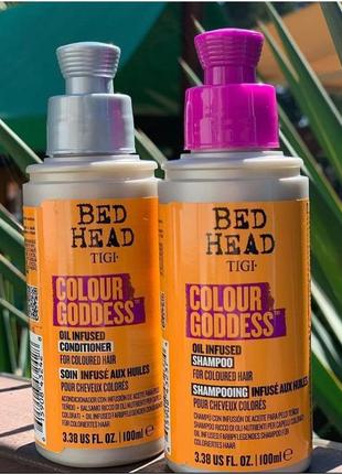 Шампунь, кондиционер для окрашенных волос bed head colour ddes...