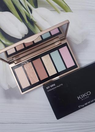 Палітра тіней kiko milano! палетка тіней kiko milano! новинка!