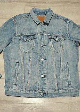 Джинсова куртка джинсовка levis premuim levis strauss - l