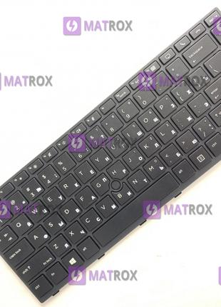 Клавіатура HP EliteBook 840 G5, 846 G5, 745 G5 series, ru, black
