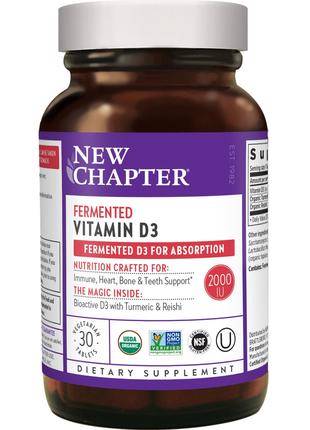 Ферментированный витамин D3, Fermented Vitamin D3, New Chapter...