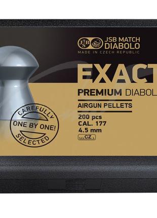 Пули пневматические JSB Exact Premium. Кал. 4.52 мм. Вес - 0.5...