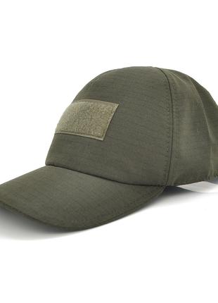Тактична кепка з липучками для шевронів, 59р Green