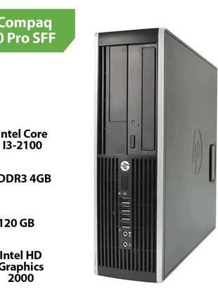 Системный блок HP Compaq 6200 Pro SFF (Core I3-2100 / 4Gb / SS...