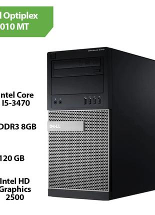 Системный блок Dell Optiplex 9010 MT (Core I5-3470/8Gb/SSD 120Gb)