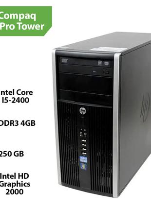 Системный блок HP Compaq 6200 Pro MT (Core I5-2400 / 4Gb / HDD...