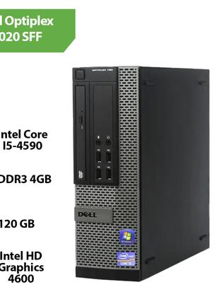 Системный блок Dell Optiplex 3020 SFF (Core I5-4590 / 4Gb / SD...