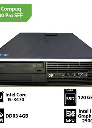 Системный блок HP Compaq 6300 Pro SFF (Core I5-3470 / 4Gb / SS...