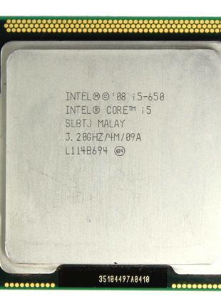 Процессор Intel Core I5-650 / LGA1156 / 3.2 Ghz