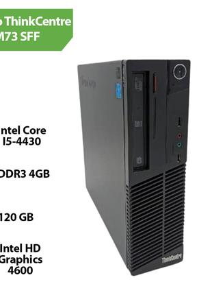 Системный блок Lenovo ThinkCentre M73 SFF (Core I5-4430 / 4Gb ...